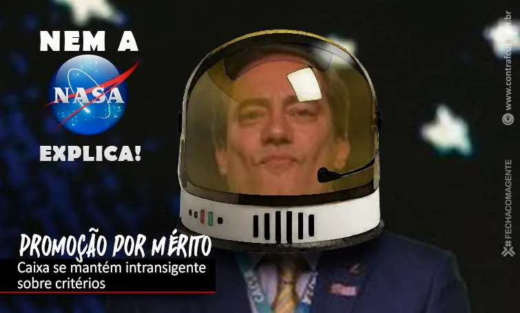 Caixa mantém intransigência sobre promoção por mérito