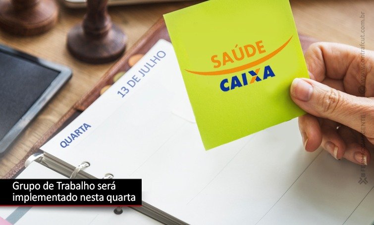 GT Saúde Caixa será implementado nesta quarta-feira (13)
